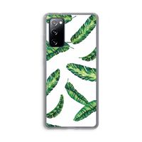Lange bladeren: Samsung Galaxy S20 FE / S20 FE 5G Transparant Hoesje