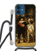 De Nachtwacht: iPhone 12 Transparant Hoesje met koord