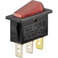 TRU COMPONENTS 1587529 Wipschakelaar TC-R13-70B-01 RT 250 V/AC 10 A 1x uit/aan Continu 1 stuk(s)