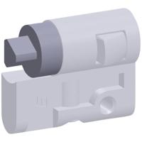 Fibox CLI ARCA T8 Cilinderslot Drievlak 1 stuk(s)