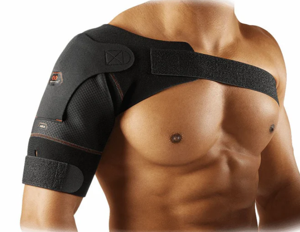 McDavid 463R Shoulder Support Wrap - Black - L