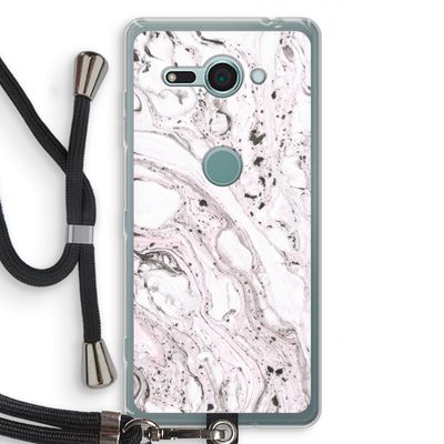 Mengelmoes: Sony Xperia XZ2 Compact Transparant Hoesje met koord