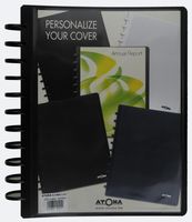 Atoma showalbum, voor ft A4, uit PP, met 100 tassen, personaliseerbaar - thumbnail
