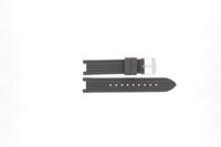 Horlogeband GC watches Y16006L5 Rubber Grijs 9mm