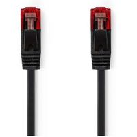 CAT6 UTP Platte Netwerkkabel | RJ45 Male - RJ45 Male | 2,0 m | Zwart