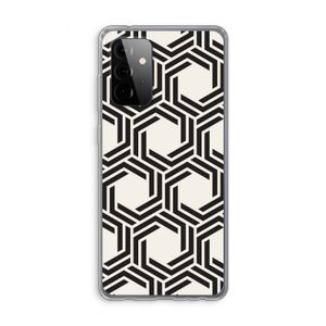 Geometrisch patroon: Samsung Galaxy A72 Transparant Hoesje