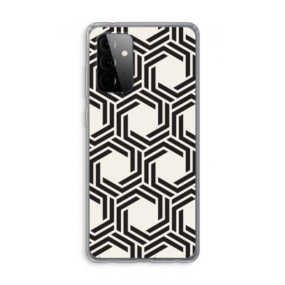 Geometrisch patroon: Samsung Galaxy A72 Transparant Hoesje