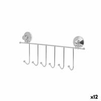 Kapstok voor deur Staal ABS 39 x 16 x 4,5 cm (12 Stuks)
