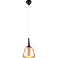 LED Hanglamp - Hangverlichting - Trion Christa - E27 Fitting - Rond - Mat Goud - Aluminium - Ø200mm - thumbnail