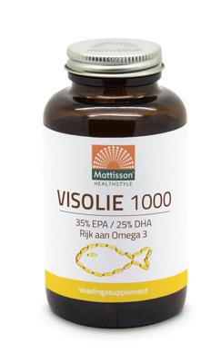 Mattisson Omega 3 visolie 35 EPA 25 DHA 1000mg