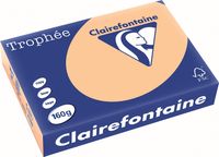 Clairefontaine Trophée Pastel, gekleurd papier, A4, 160 g, 250 vel, abrikoos - thumbnail