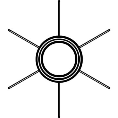 Cef Impeller Ø18,05xø51,8x19mm / 6 Schoepen Default