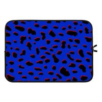 Blue Leopard: Laptop sleeve 13 inch