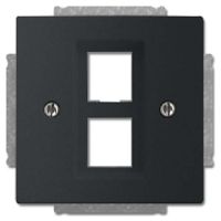 2561-02-885  (10 Stück) - Basic element with central cover plate 2561-02-885 - thumbnail