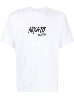 Axel Arigato t-shirt à logo imprimé - Blanc - thumbnail