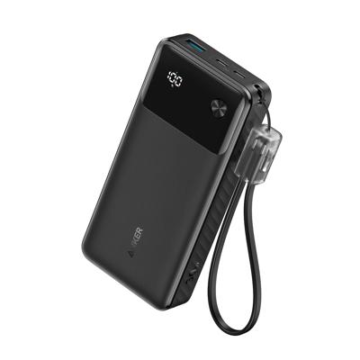 Anker Power Bank 20 000mAh 30W Powerbank Zwart Anker Power Bank 20 000mAh 30W Powerbank Zwart