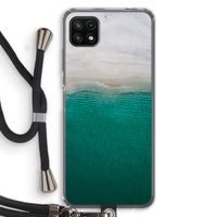 Stranded: Samsung Galaxy A22 5G Transparant Hoesje met koord