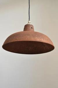 Lampenkap industrieel roest corten staal lampenkap vintage 268mm