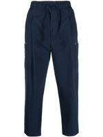 Drôle De Monsieur pantalon fuselé à coupe courte - Bleu