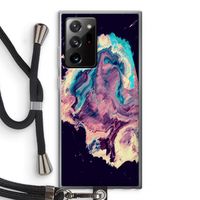 Cosmic Silence: Samsung Galaxy Note 20 Ultra / Note 20 Ultra 5G Transparant Hoesje met koord