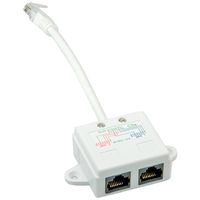 Value Netwerk T-adapter CAT 5e Wit - thumbnail