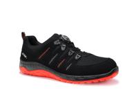 Elten werkschoenen - MADDOX BOA - ESD S3 - zwart-rood - maat 39 - laag