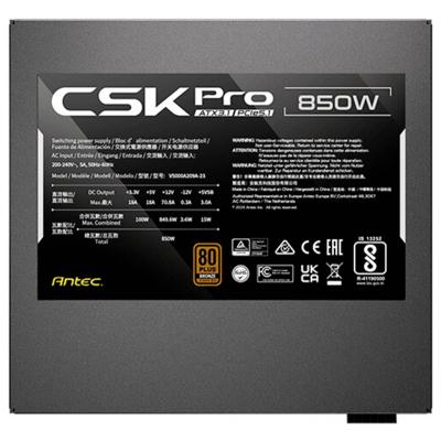 Antec CSK850 PRO Netvoedingsmodule 850 W ATX 80 Plus Bronze
