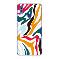 Colored Zebra: Honor Note 10 Transparant Hoesje