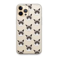 It's a Purrr Case: iPhone 13 Pro Max Transparant Hoesje