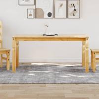 Eettafel Corona 160x80x75 cm massief grenenhout - thumbnail