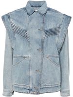 ISABEL MARANT veste Harmon en jean - Bleu