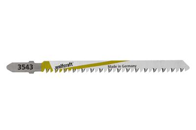 wolfcraft GmbH 3543000 decoupeerzaag-, figuurzaag- & reciprozaagblad Decoupeerzaagblad Hoog koolstofstaal (HCS) 2 stuk(s)