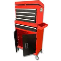 DOMAC Werkplaatsassistent 7 metalen laden met lege opbergbak