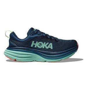 Hoka Bondi 8 hardloopschoenen blauw/groen/oranje dames 38