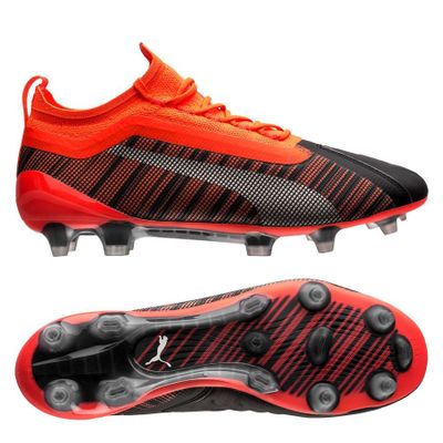PUMA One 5.1 FG/AG Anthem - Zwart/Rood/Zilver PUMA One 5.1 FG/AG Anthem - Zwart/Rood/Zilver
