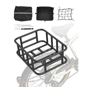 VEVOR achterfietsmand bagagedrager bagagenet achterwielmand 435x330x155mm