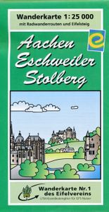 Wandelkaart 01 Aachen, Eschweiler, Stolberg - Eifel | Eifelverein