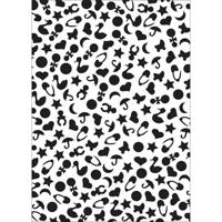 Nellie's Choice • mixed media stencil a5 baby-1