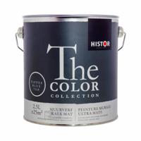 Histor The Color Collection Muurverf Kalkmat - Yippee Blue - 2,5 liter Histor The Color Collection Muurverf Kalkmat - Yippee Blue - 2,5 liter