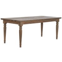 Eettafel Home ESPRIT Teakhout 200 x 90 x 78 cm