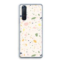Terrazzo N°21: Sony Xperia 5 II Transparant Hoesje