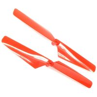 Rotor blade set, red (2)/ 1.6x5mm BCS (2) - thumbnail