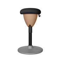 Zit-sta kruk euroseats pisa zwart