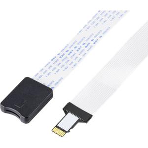 TRU COMPONENTS Kabelset Raspberry Pi, Banana Pi, Asus, Rock Pi [1x MicroSD-stekker - 1x MicroSD-kaartenslot] 0.5 m