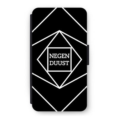Negenduust geometrisch: iPhone 11 Pro Flip Hoesje