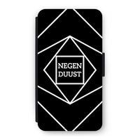Negenduust geometrisch: iPhone 11 Pro Flip Hoesje