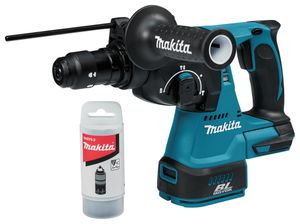 Makita DHR243Z 18 Volt combihamer met verwisselbare boorkop | zonder accu's en lader en koffer - DHR243Z