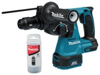 Makita DHR243Z 18 Volt combihamer met verwisselbare boorkop | zonder accu's en lader en koffer - DHR243Z - thumbnail