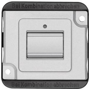 Merten MEG3156-7060 Knop Inzetstuk Zilver 1 stuk(s)