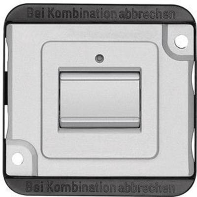 Merten MEG3156-7060 Knop Inzetstuk Zilver 1 stuk(s)